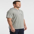 Short Sleeve Jersey Hoodie image number null