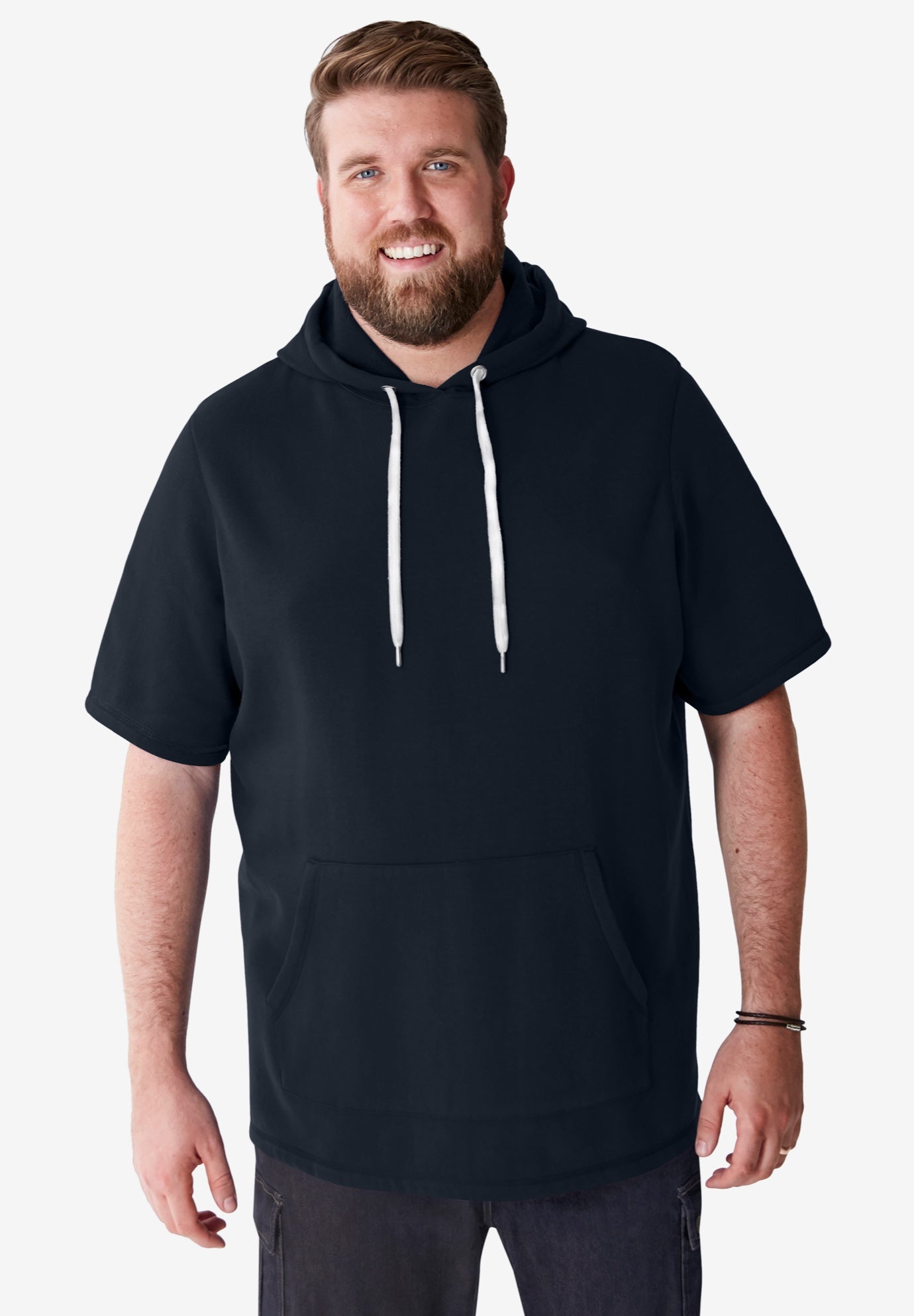 Short Sleeve Jersey Hoodie image number 0
