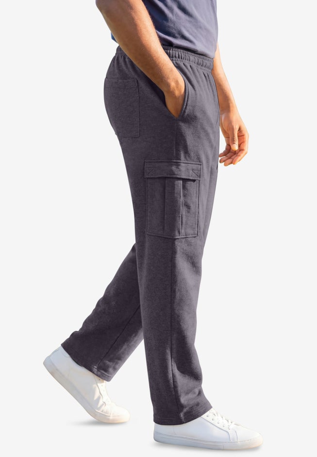 Ultra-Comfort Fleece Cargo Sweatpant image number 2