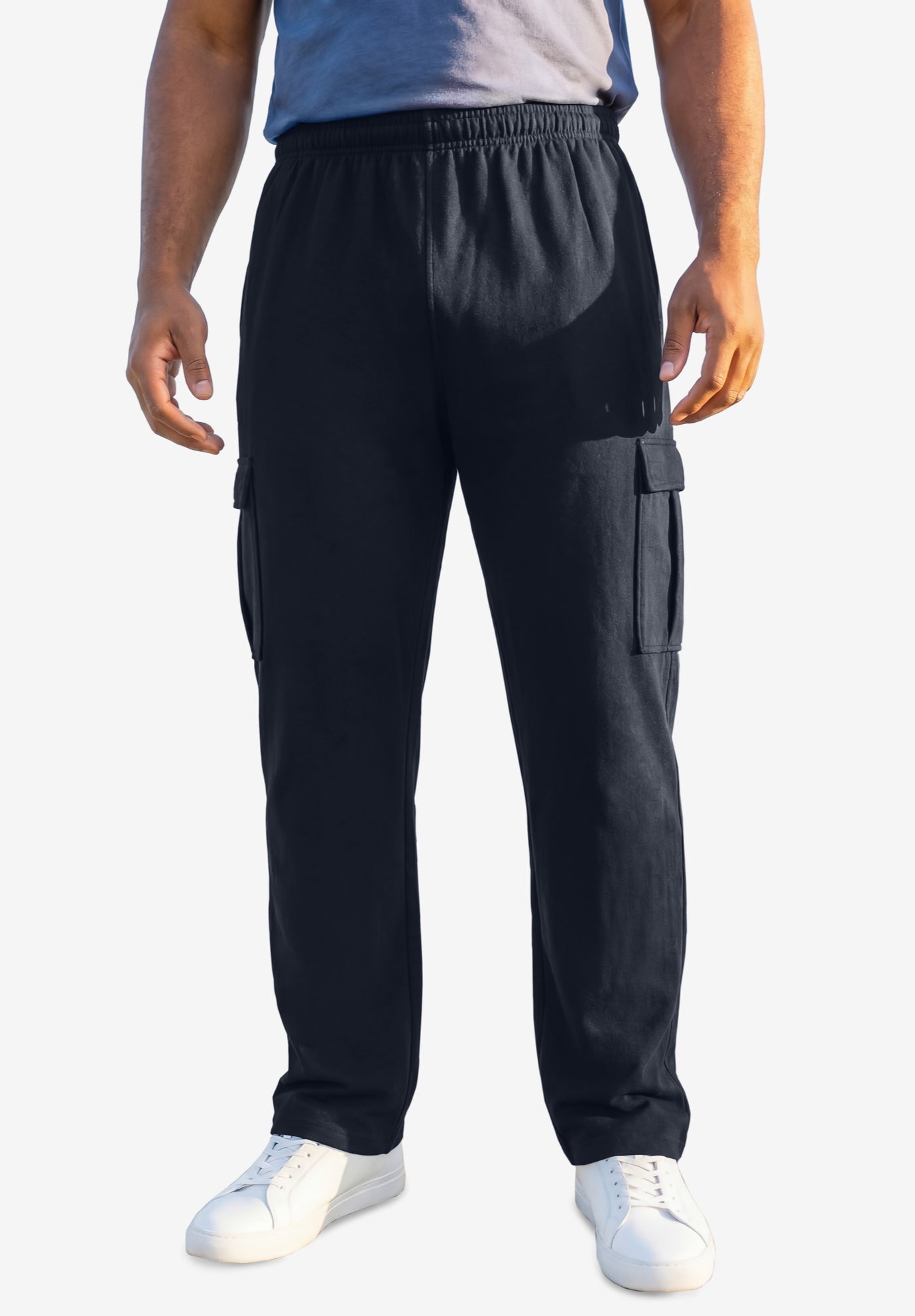 Ultra-Comfort Fleece Cargo Sweatpant image number 0