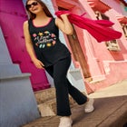 Graphic Tank Tunic image number null