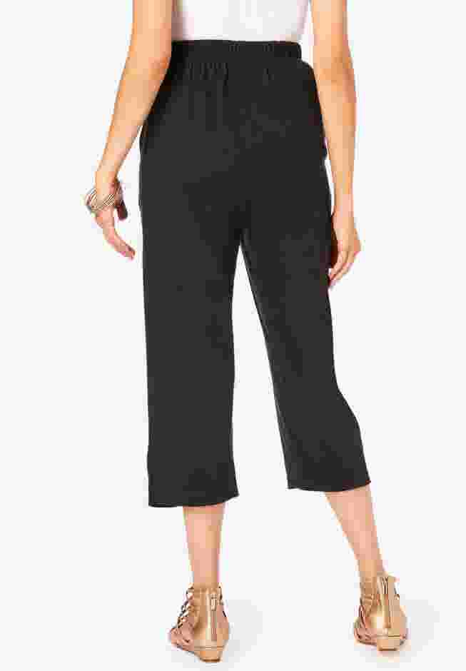Soft Knit Capri Pant image number 1