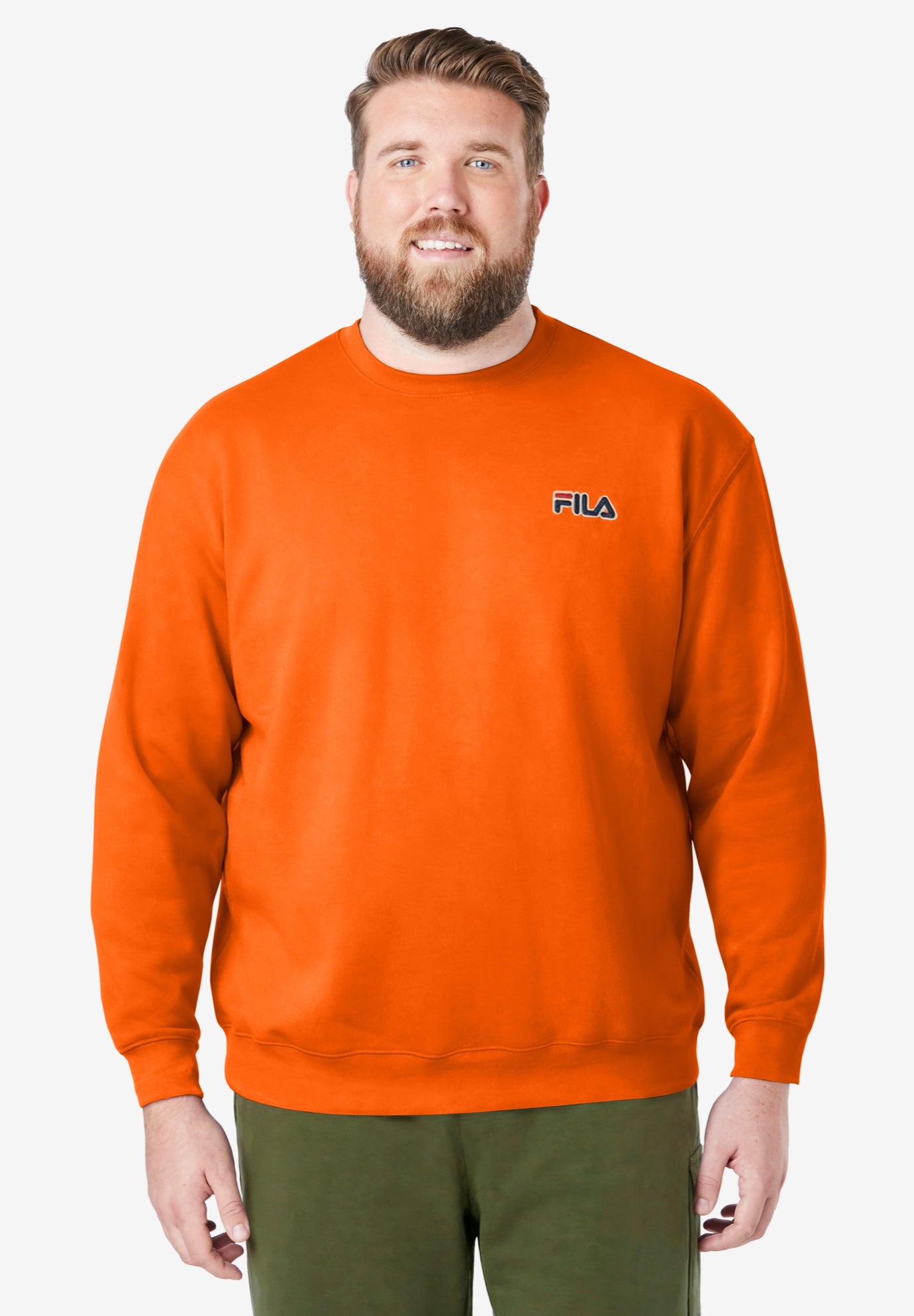 FILA&reg; Fleece Crewneck Sweatshirt image number 0
