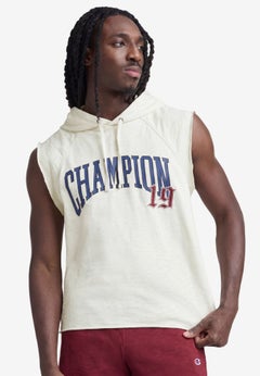 Champion&reg; Modern Retro Washed Sleeveless Hoodie