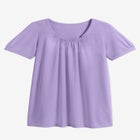 Perfect Short-Sleeve Shirred U-Neck Tunic image number null