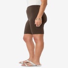 Plus Size Everyday Essential Stretch Bike Shorts image number null