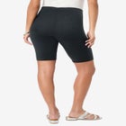 Plus Size Everyday Essential Stretch Bike Shorts image number null