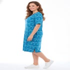 Suprema&reg; Crochet-Detail T-Shirt Dress image number null