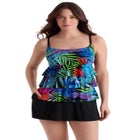 Faux Ruffle Skirtini image number null