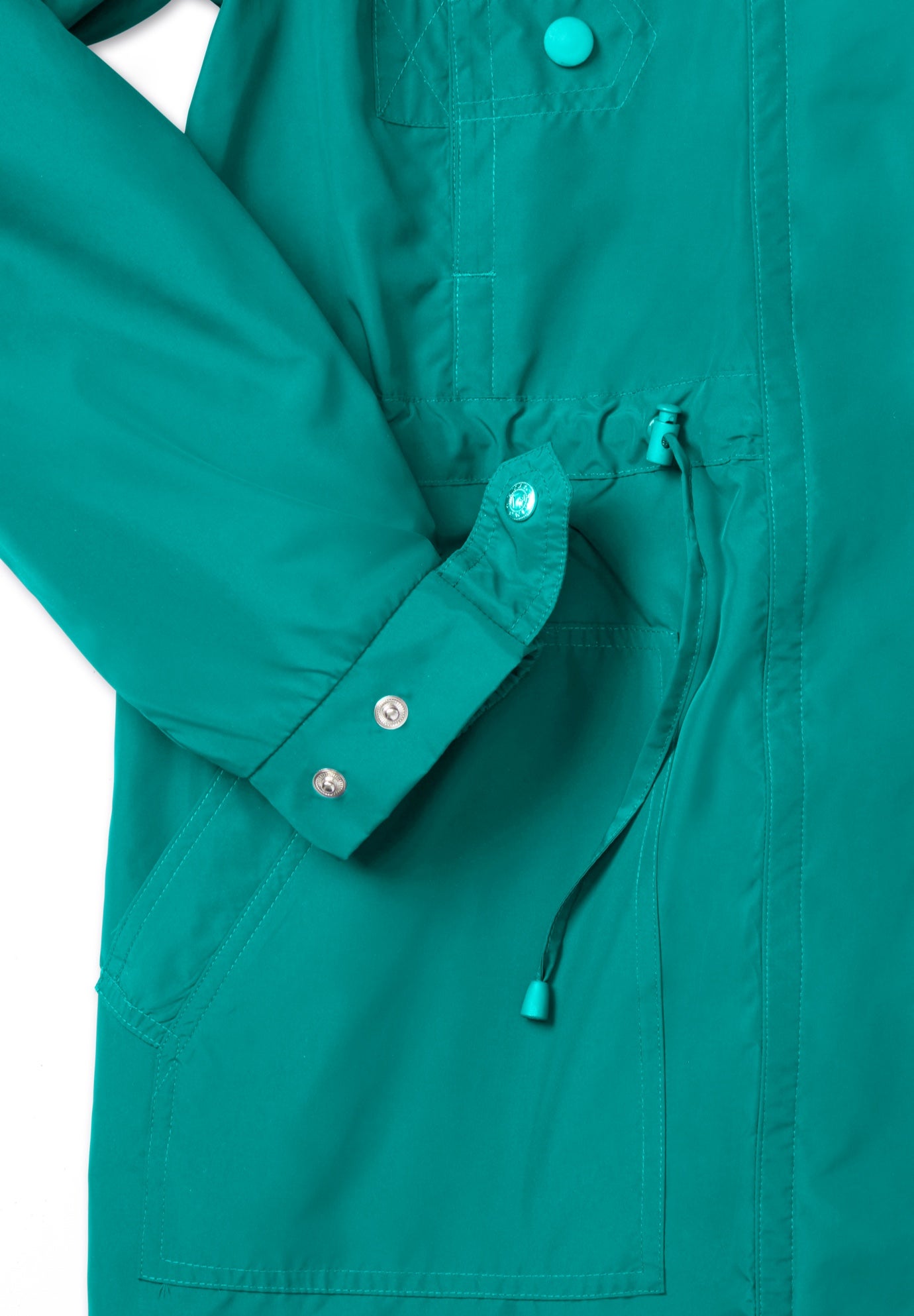 Taslon&reg; Anorak Jacket with Removable Fleece Lining image number 4