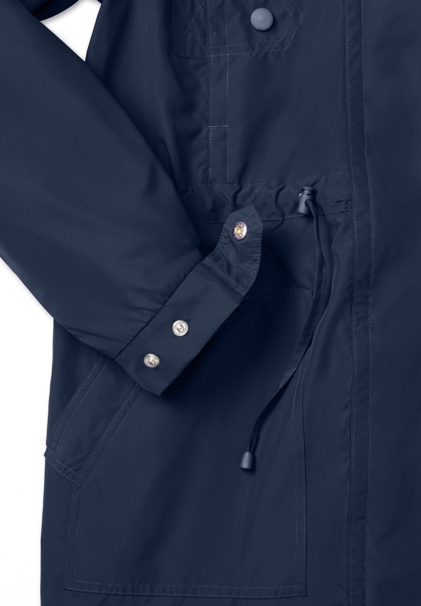 Taslon&reg; Anorak Jacket with Removable Fleece Lining image number 4