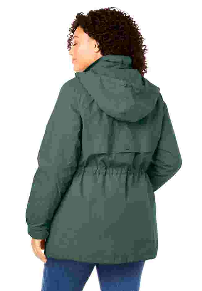 Fleece-Lined Taslon® Anorak image number 1
