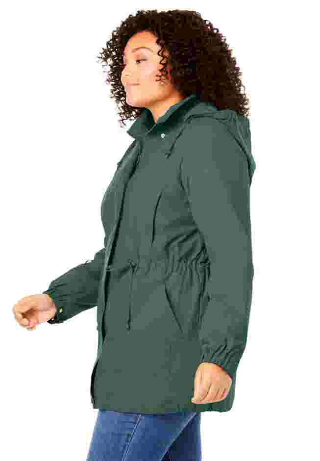 Fleece-Lined Taslon® Anorak image number 2