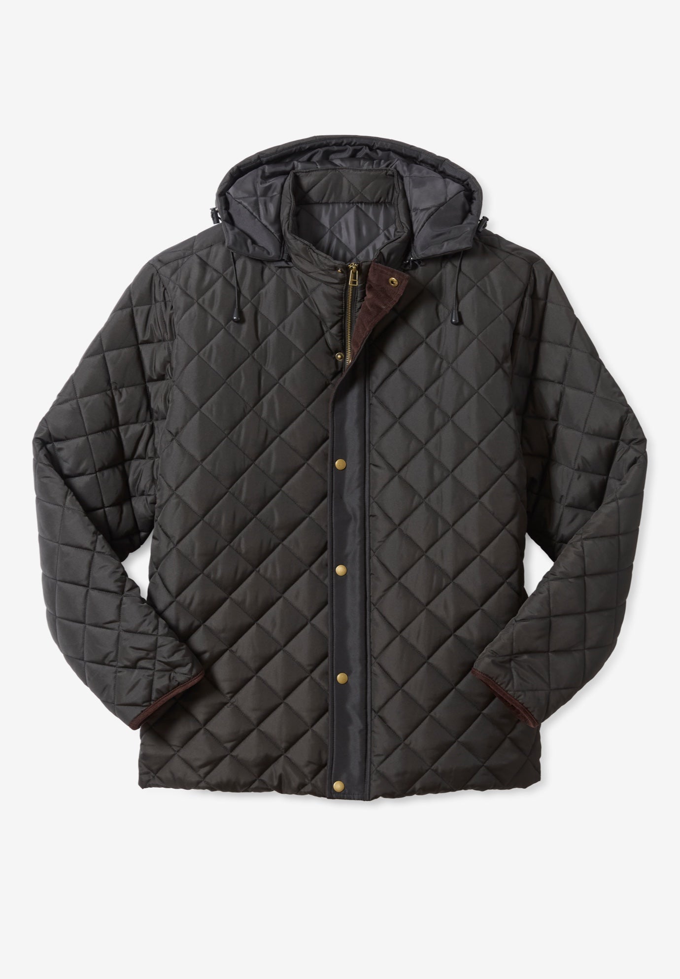 Hooded Quilt Jacket image number 3