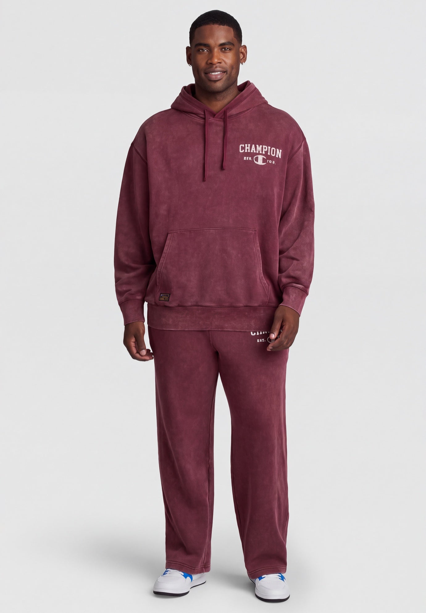Champion&reg; Powerblend Full-Zip Hoodie image number 4