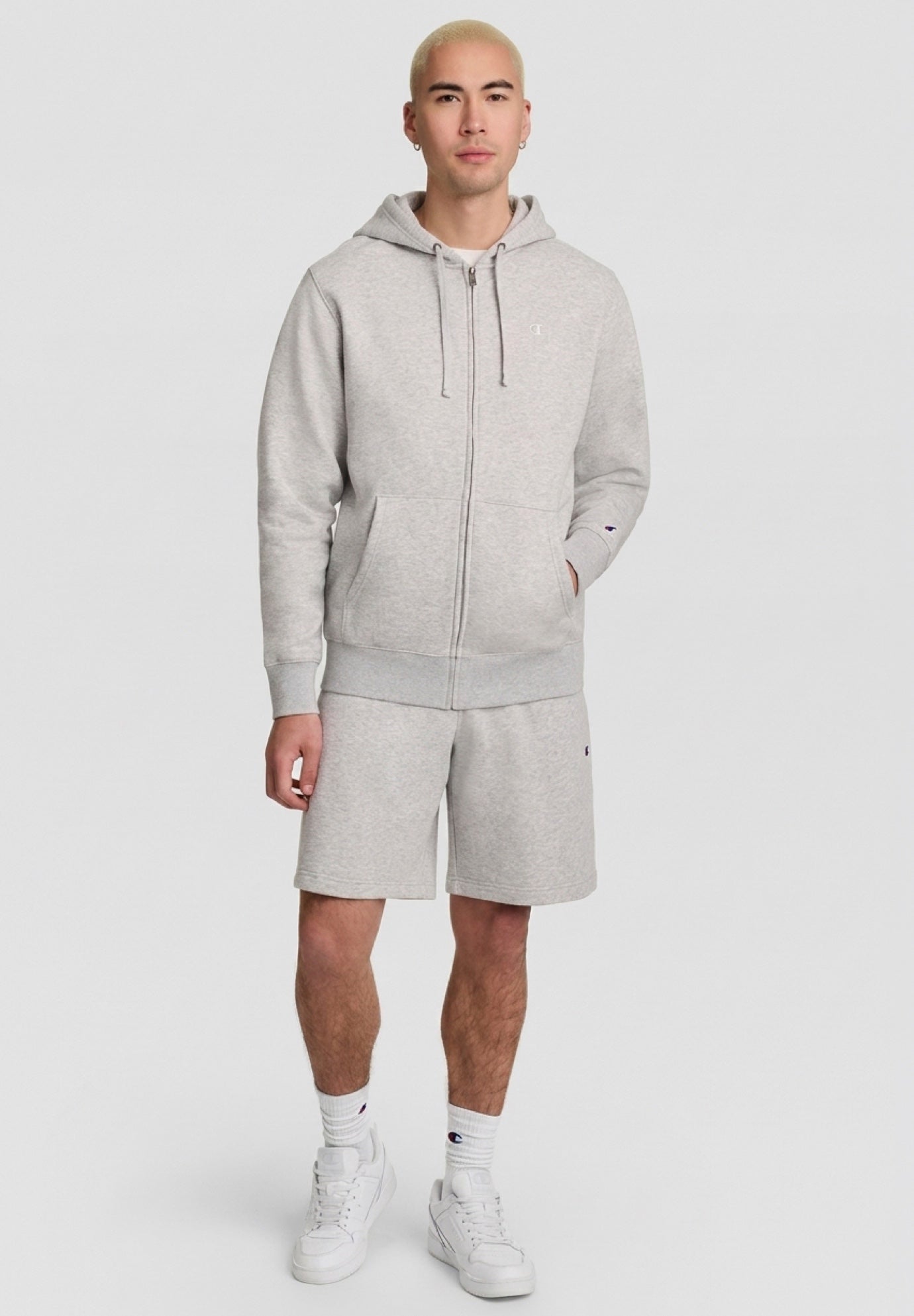 Champion&reg; Powerblend Full-Zip Hoodie image number 1