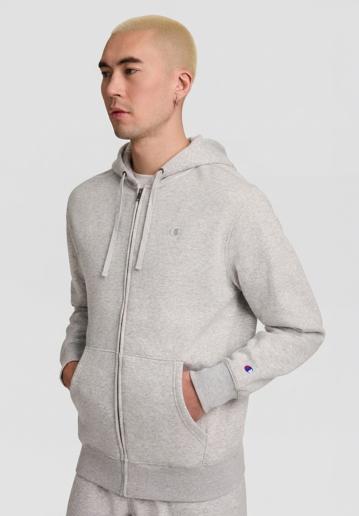 Champion&reg; Powerblend Full-Zip Hoodie image number 5