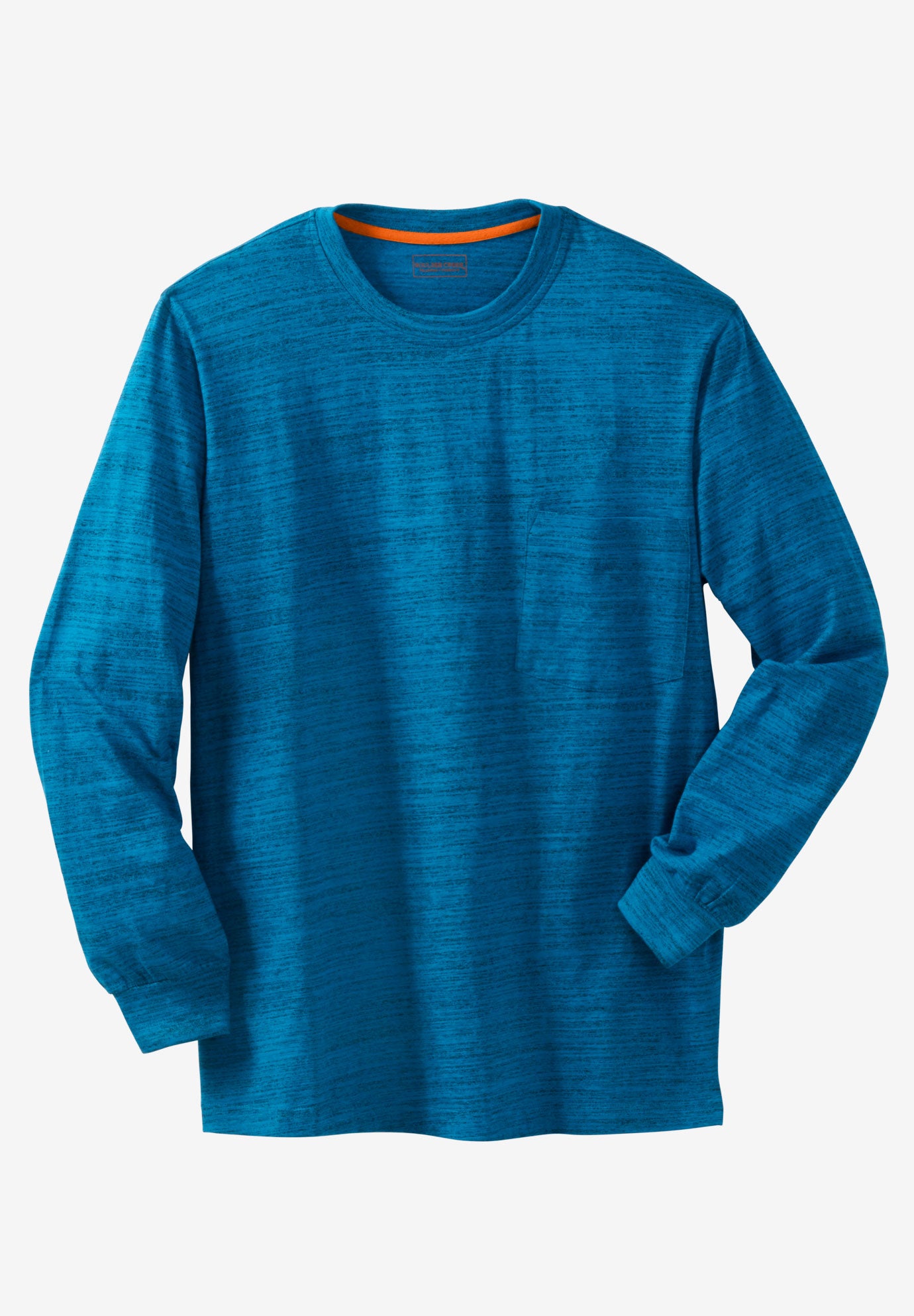 Heavyweight Crewneck Long-Sleeve Pocket T-Shirt image number 0