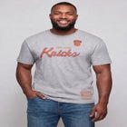 New York Knicks Mitchell & Ness Hardwood Classics Vintage Wordmark T-Shirt image number null