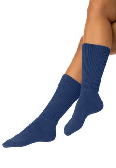 Extra-Wide Comfort Socks 2-Pack