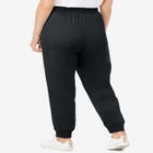 Better-Fleece Pull-On Jogger Sweatpants image number null