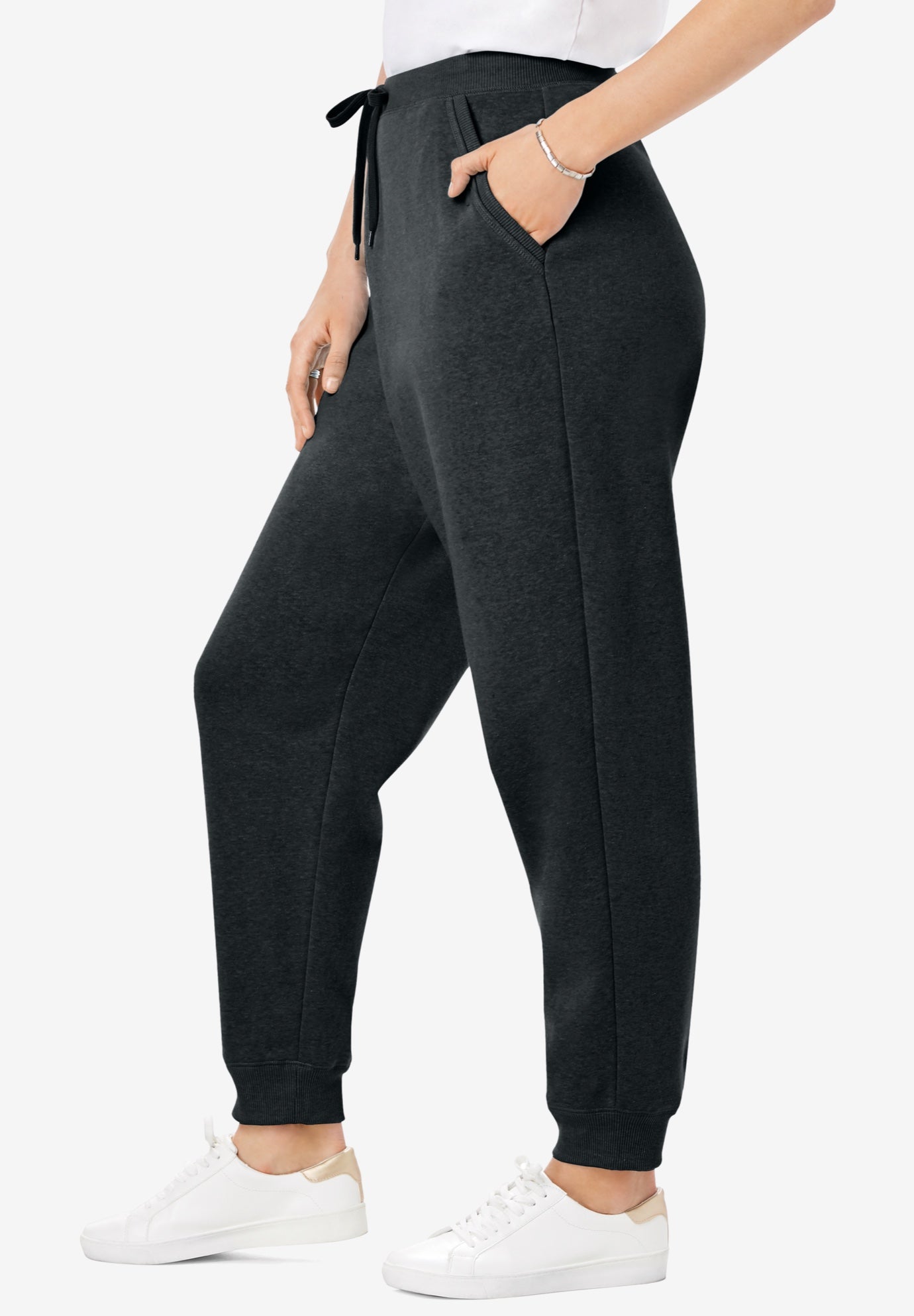 Better-Fleece Pull-On Jogger Sweatpants image number 2