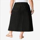 Plus Size Easy-Wear A-Line Skirt image number null