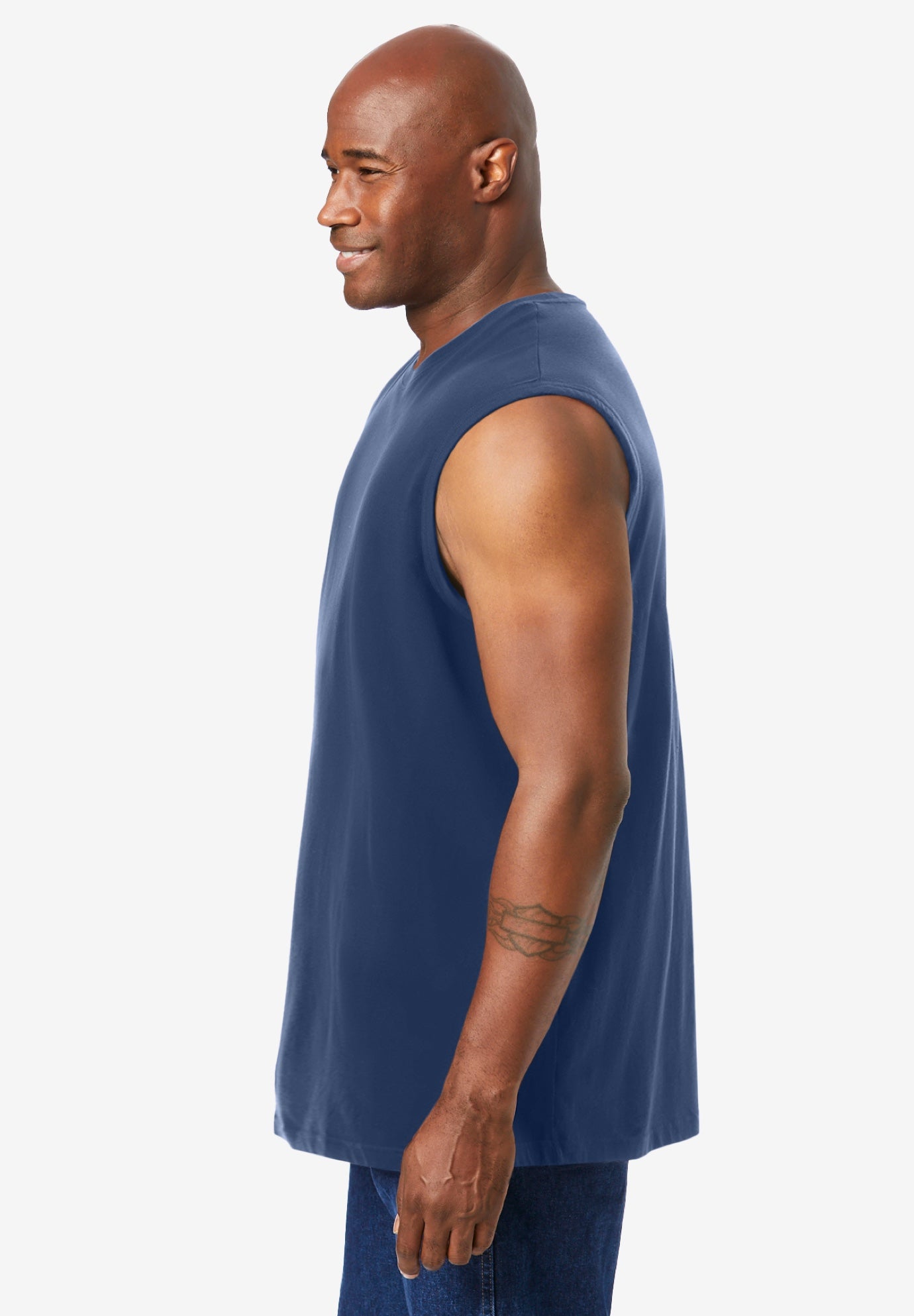 Shrink-Less Lightweight Muscle T-Shirt image number 2