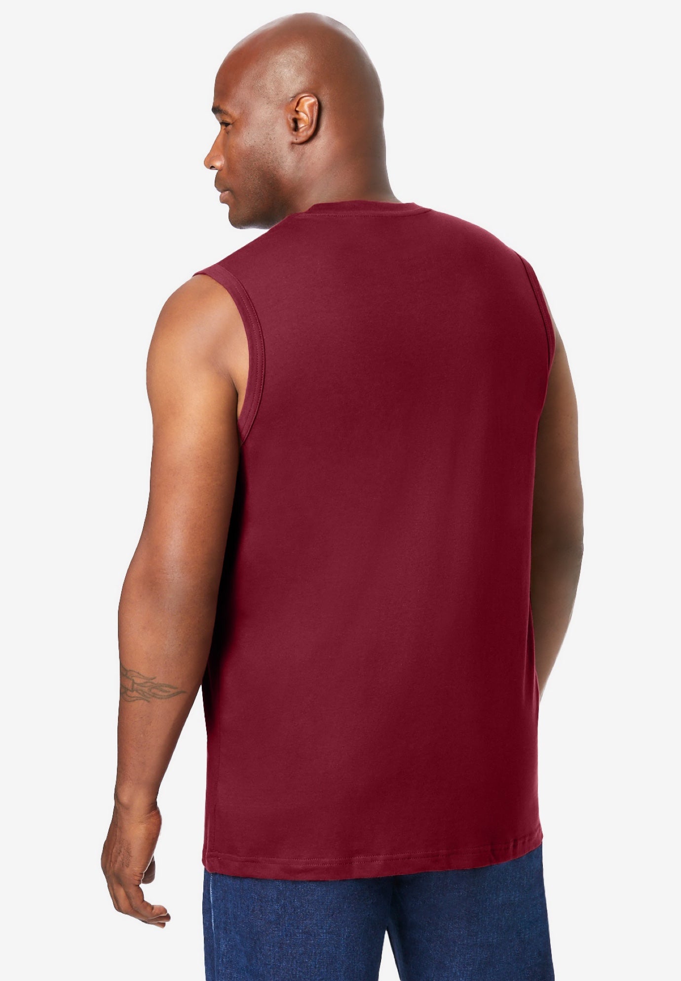 Shrink-Less Lightweight Muscle T-Shirt image number 1