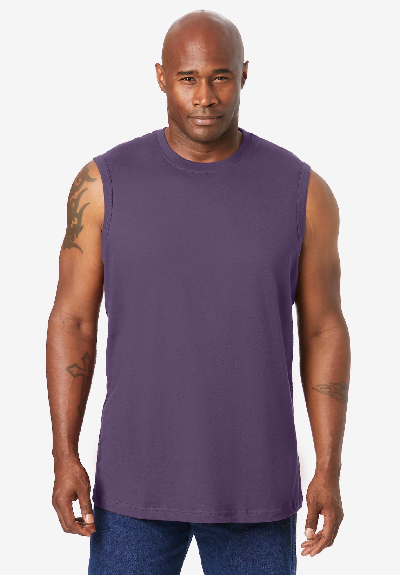Shrink-Less Lightweight Muscle T-Shirt image number 0