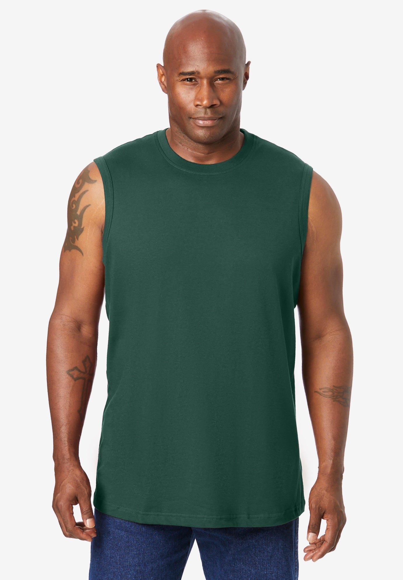 Shrink-Less Lightweight Muscle T-Shirt image number 0