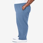 Lightweight Jersey Open-Bottom Sweatpants image number null