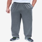 Lightweight Jersey Open-Bottom Sweatpants image number null