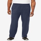 Lightweight Jersey Open-Bottom Sweatpants image number null