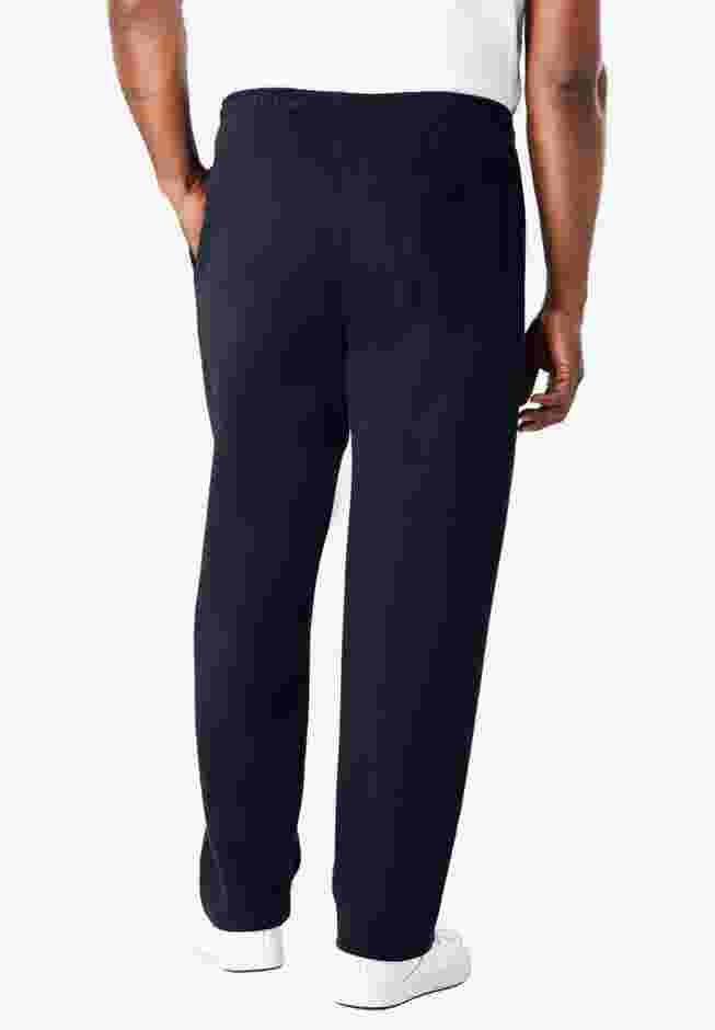 Fleece Open-Bottom Sweatpants image number 2