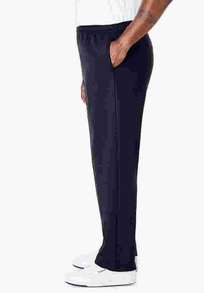 Fleece Open-Bottom Sweatpants image number 3