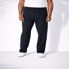Men&rsquo;s Big & Tall Fleece Open-Bottom Sweatpants image number null