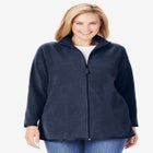 Zip-Front Microfleece Jacket image number null