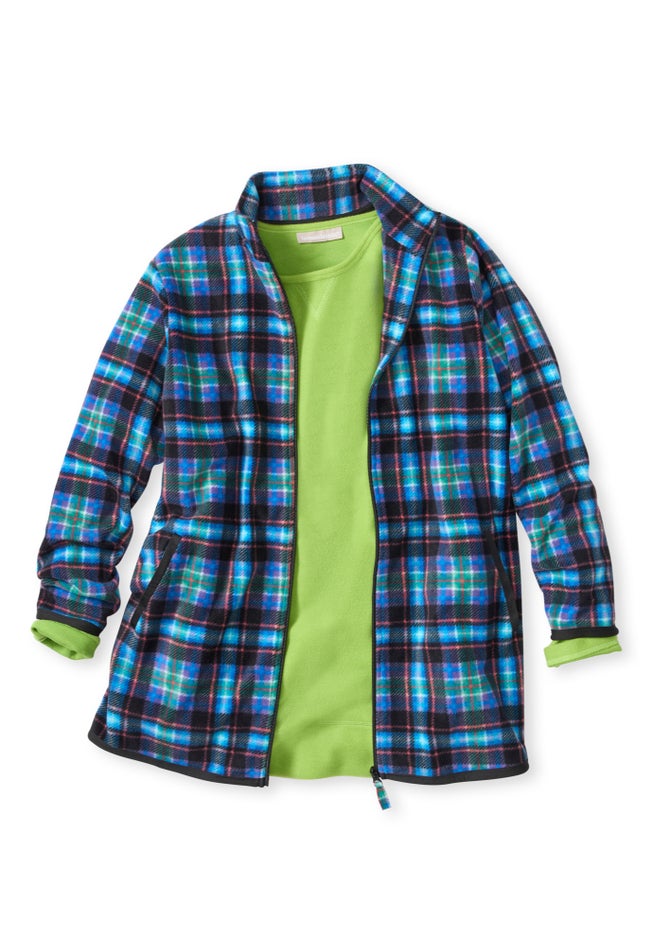 Zip-Front Microfleece Jacket image number 7