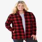 Zip-Front Microfleece Jacket image number null