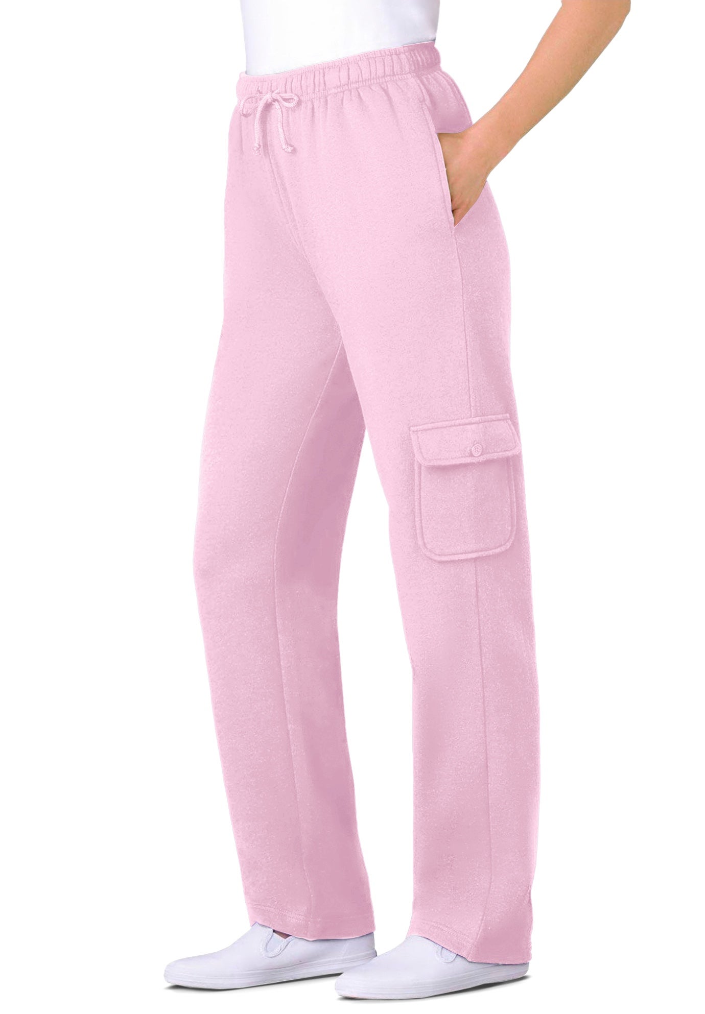 Better-Fleece Pull-On Cargo Sweatpants image number 0