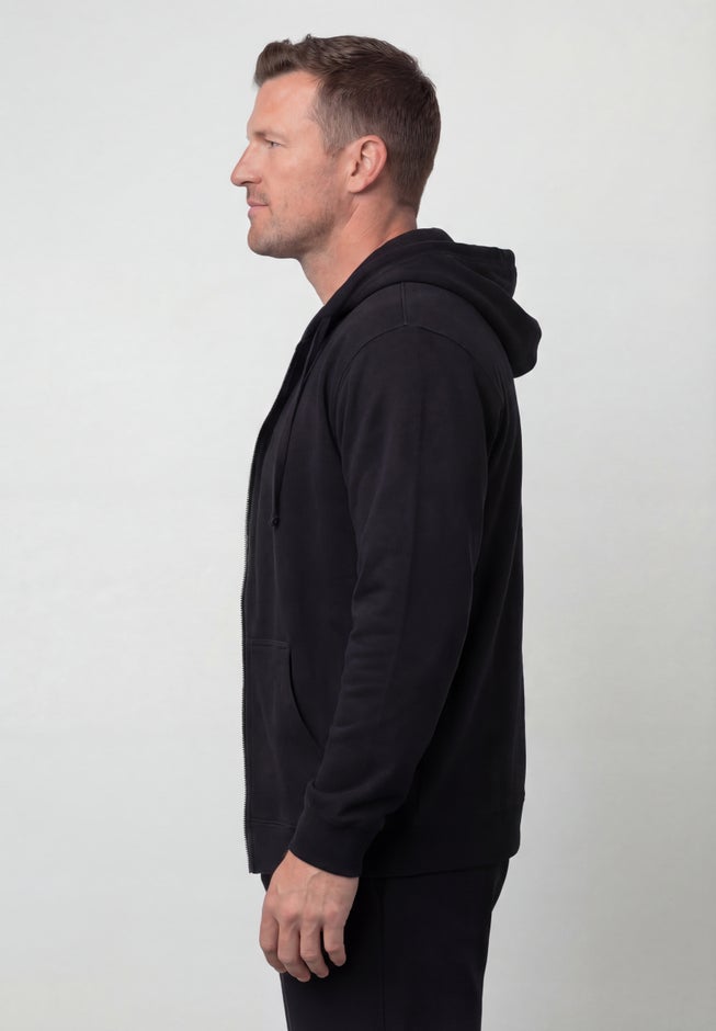 Fleece Zip-Front Hoodie image number 2