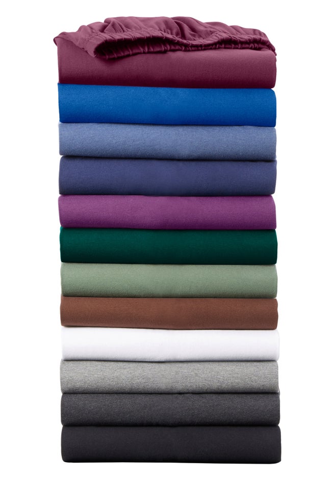 Stretch-Cotton Knit Pull-On Leggings image number 6