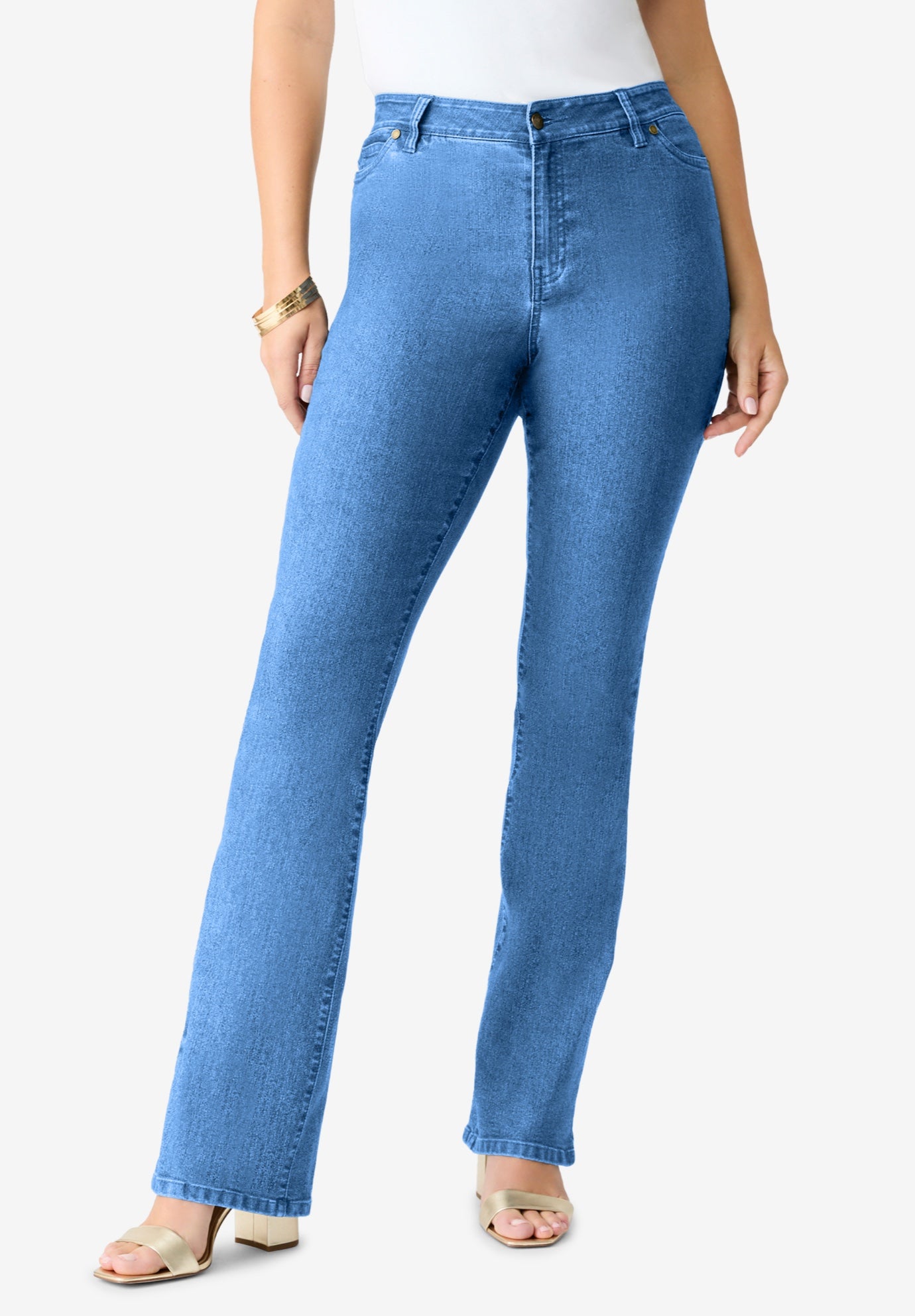 Plus Size 24/7 Stretch Bootcut Jean image number 1