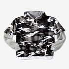 Thermal-Lined Layered Look Hoodie image number null