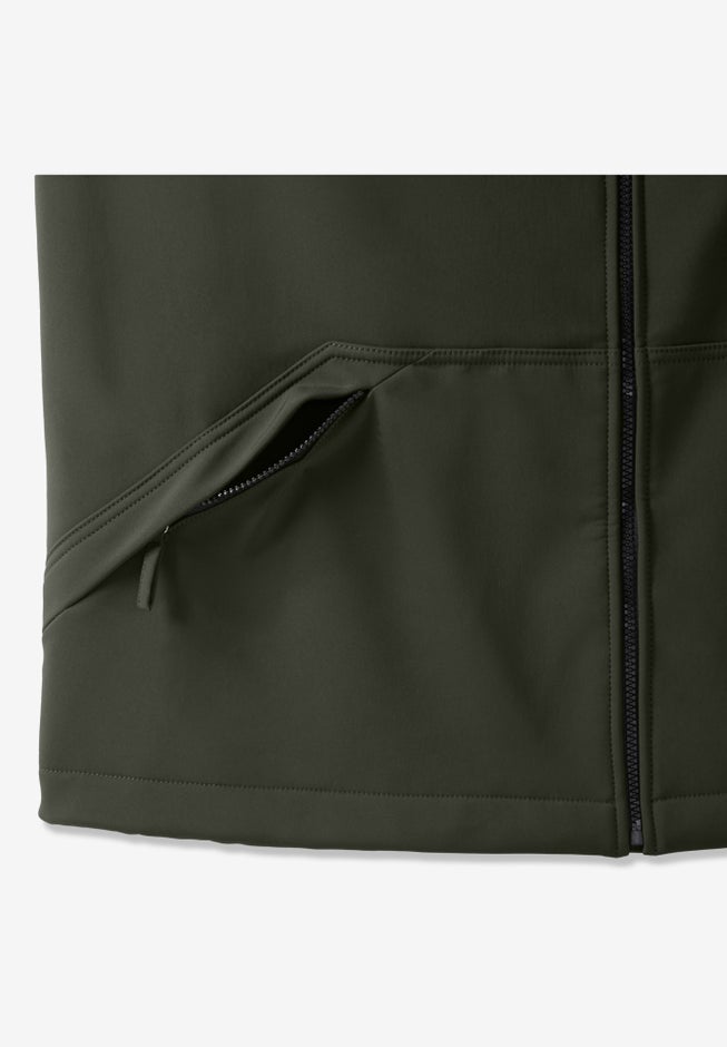 Fleece-Lined Slicker Rain Coat image number 2