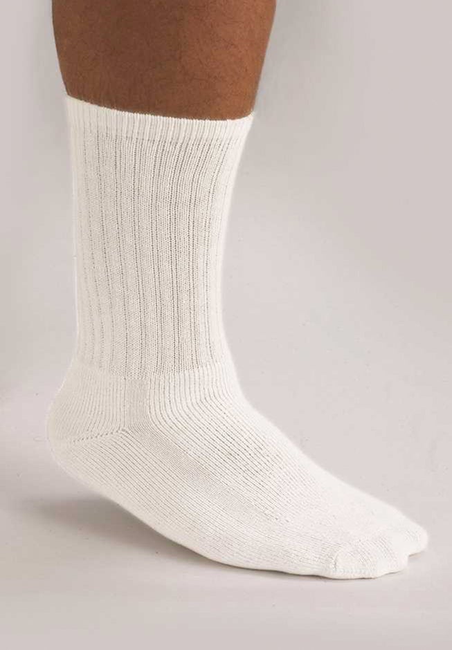 Wigwam® 6-Pack Athletic White Crew Socks image number 1